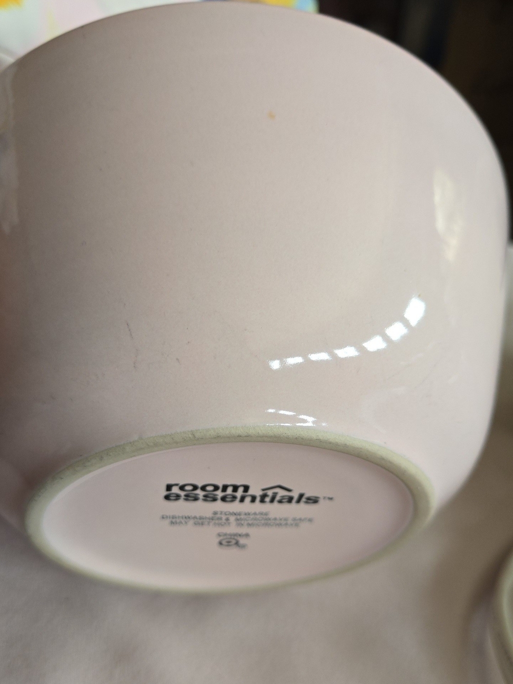 Blush Pink Ceramic Bowl (8 Total)